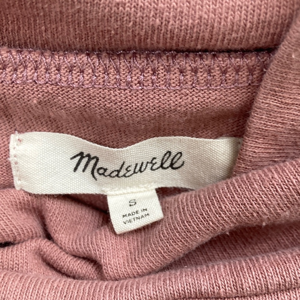 Madewell Button-Sleeve Turtleneck Top - Picture 8 of 10
